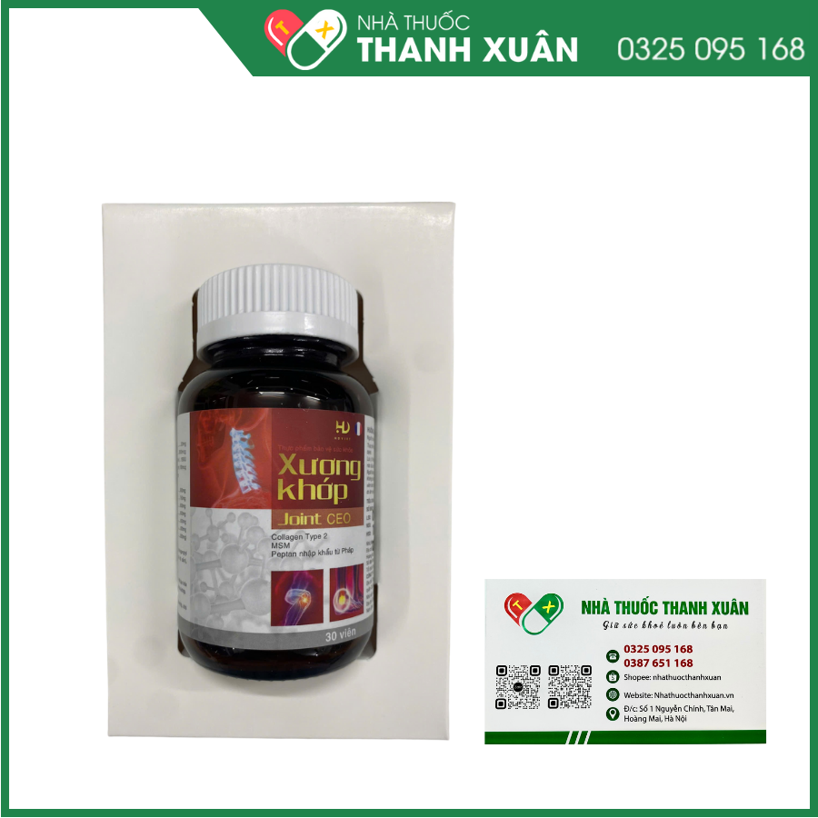 Xương khớp Joint Ceo hỗ trợ giảm triệu chứng đau khớp, khô khớp do viêm khớp, thoái hóa khớp